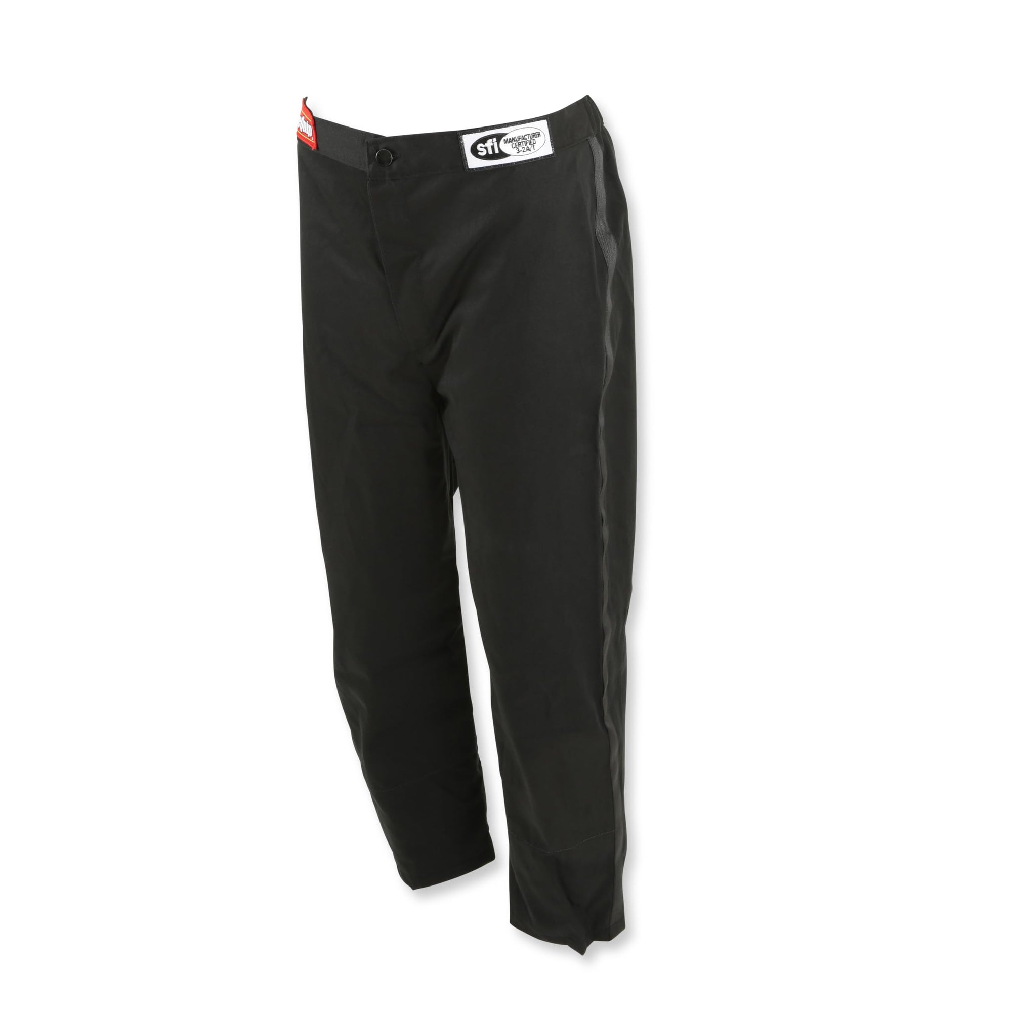 RaceQuip Fire Suit Racing Driver Pants Single Layer SFI 3.2A/ 1 Black Junior Small 1970092