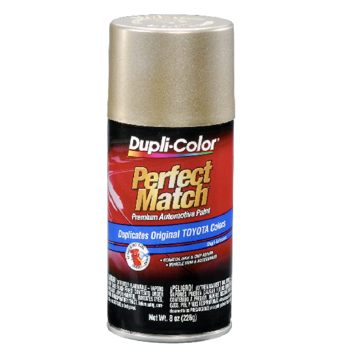Toyota Desert Sand Mica Dupli-Color EBTY16107 Perfect Match Automotive Spray Paint – 8 oz. Aerosol Can, 4Q2