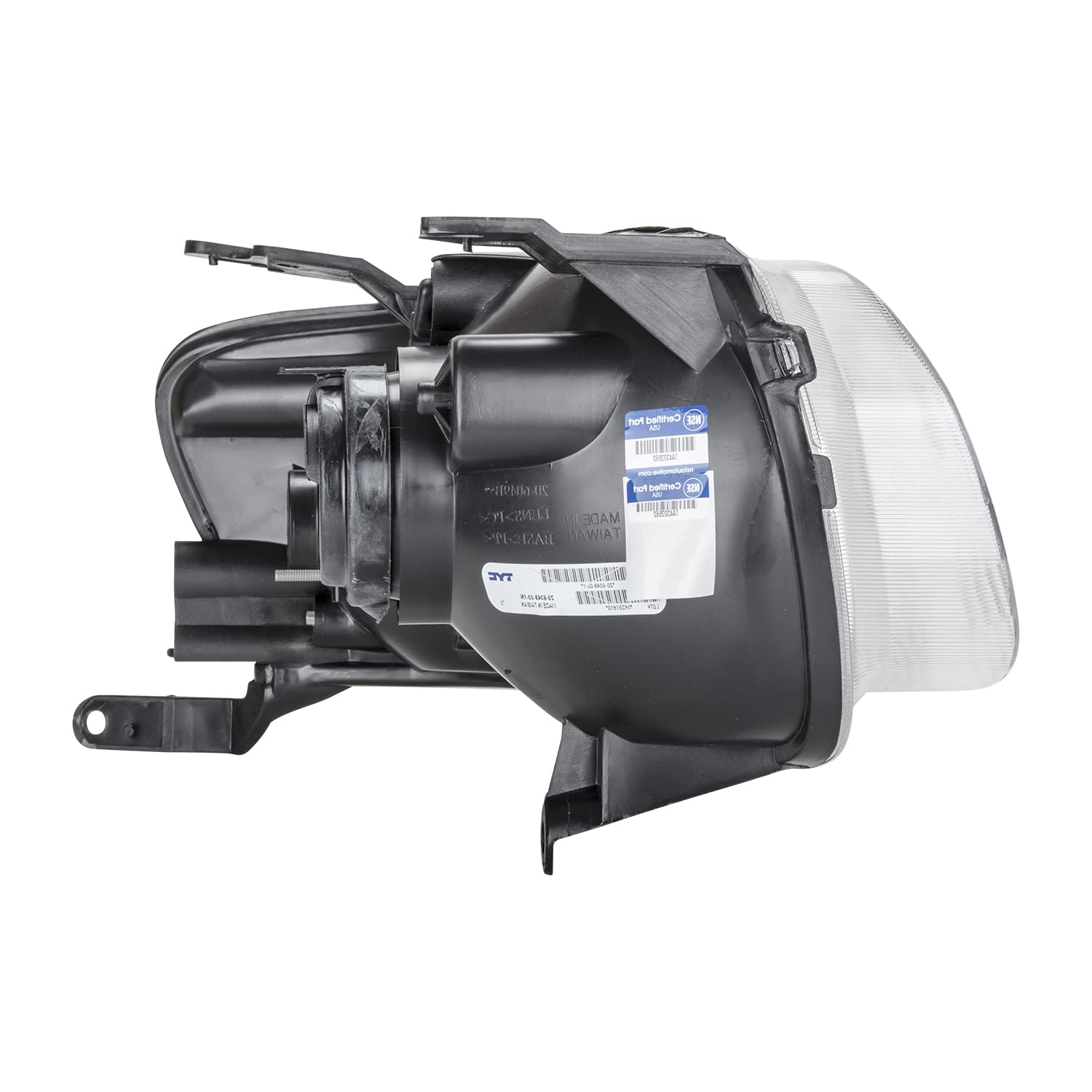 Left TYC Headlight Assembly Compatible with 2001-2004 Ford Escape