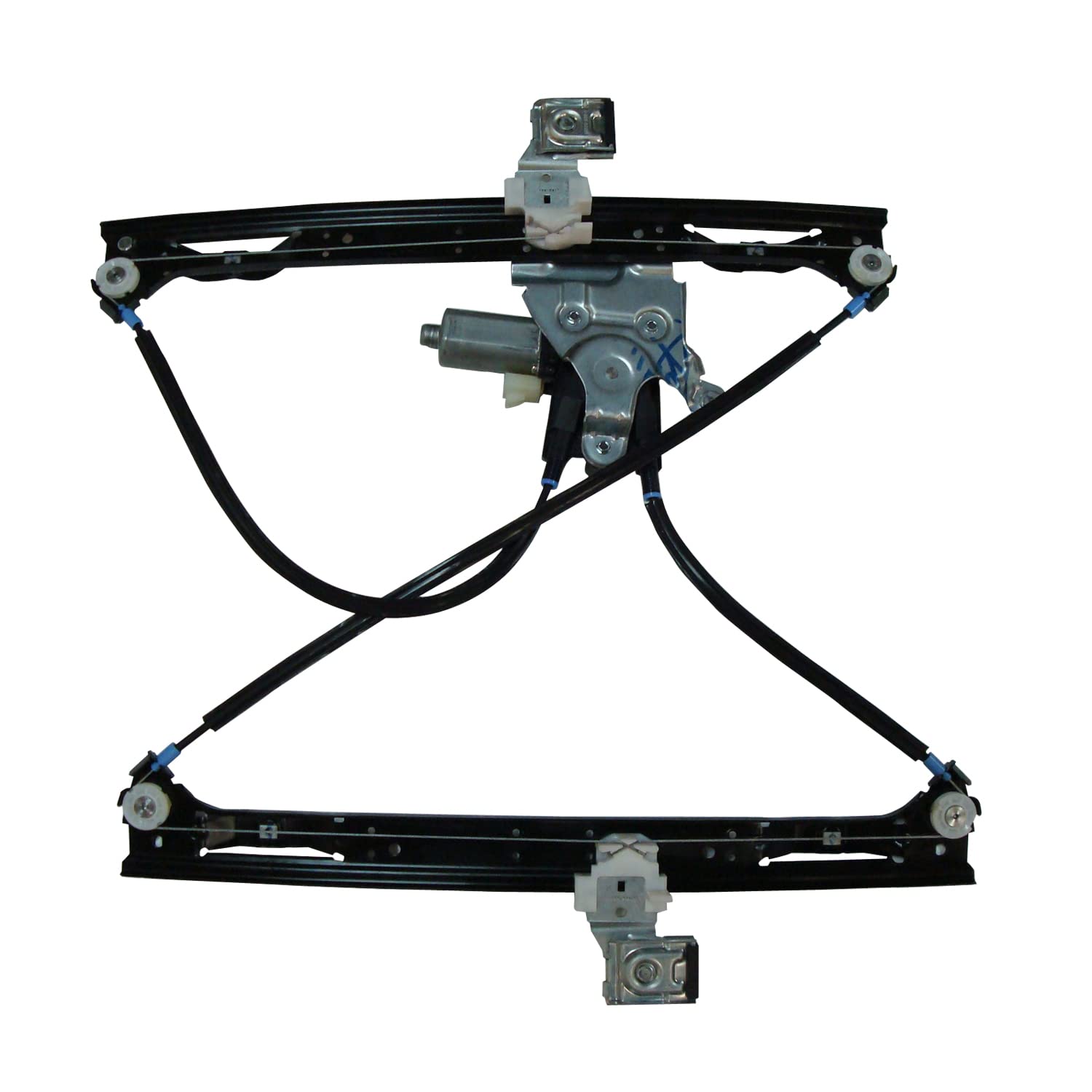 Power Window Motor and Regulator Assembly TYC 660214 Front Left-Side Compatible with 2002-2009 Chevrolet Trail Blazer