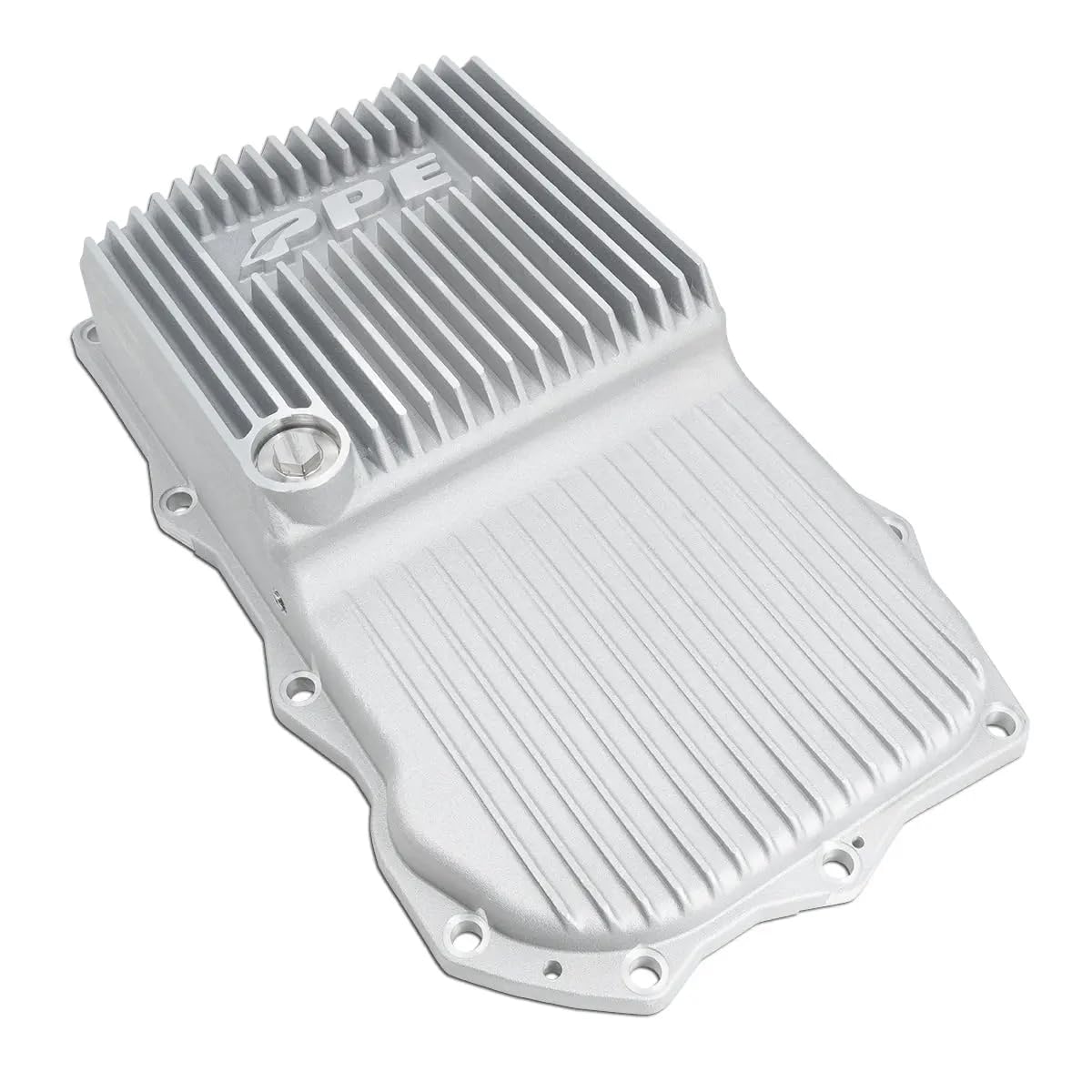 Heavy-Duty Cast Aluminum PPE Transmission Pan (Raw) 228053000 Compatible with Ram 2013-2021+ 5.7L V8 Gas, 3.0L EcoDiesel or Dodge 2015-2021+ Challenger/Charger 5.7L V8, 6.4L V8 Gas with 8HP70/8HP75