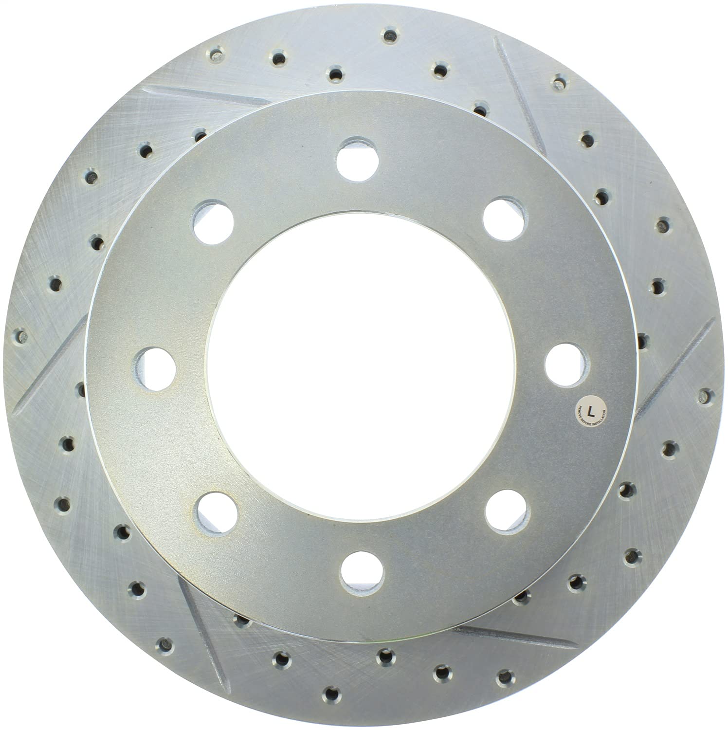 StopTech 227.66044L Rear Left Select Sport Drilled and Slotted Brake Rotor