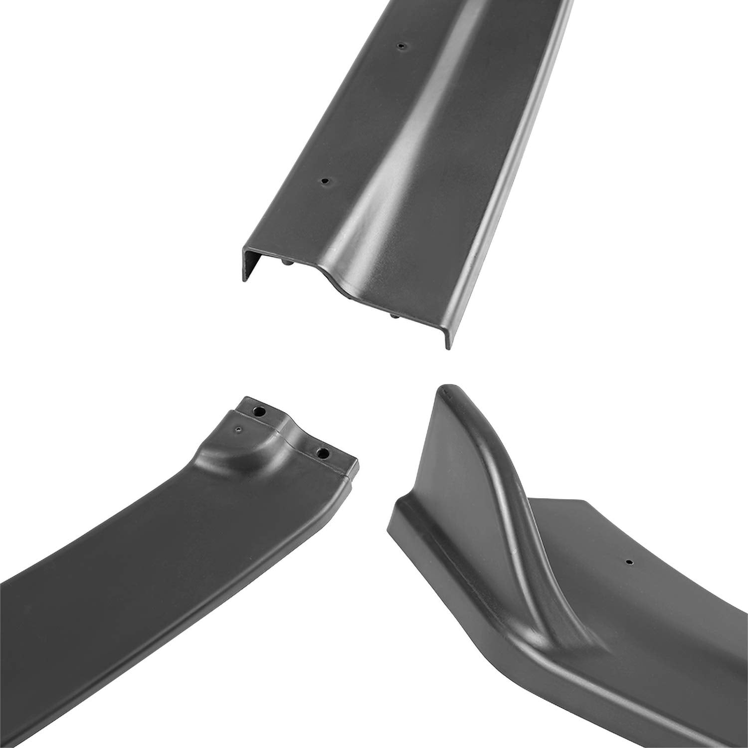 Matte Black Spec-D Tuning Front Bumper Lip Compatible with 2016-2018 Chevy Camaro 2.0T