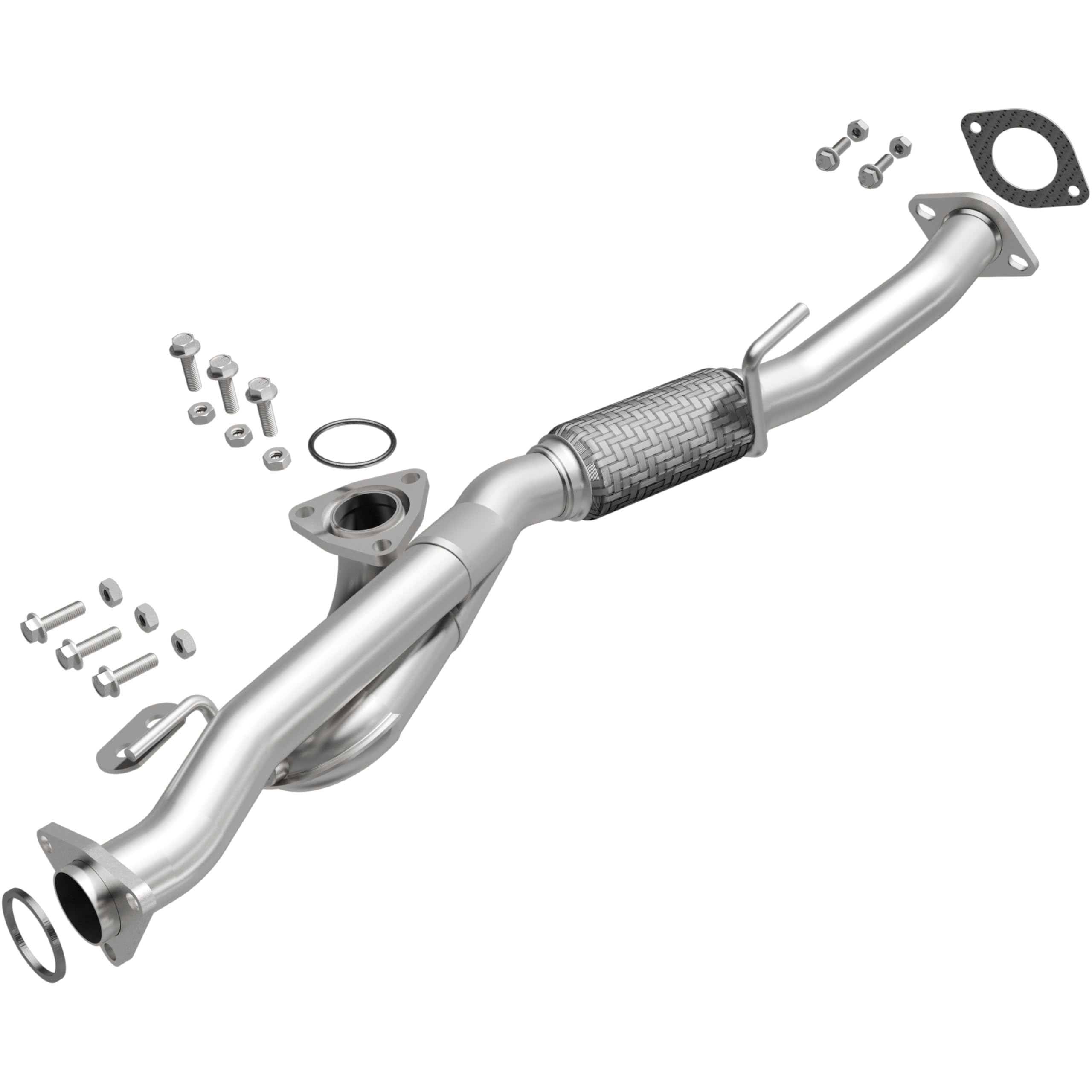 Replacement BRExhaust Front Pipe Kit 107-0041: Direct-Fit, Compatible with 95-04 I30, I35, Maxima 3.0L, 3.5L