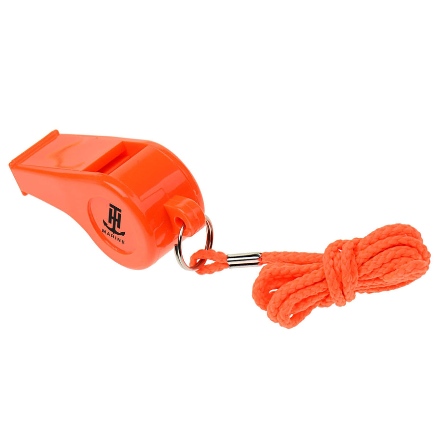 T-H Marine Whistle Safety - Loud, Durable, and Waterproof Emergency Signal Whistle for Boating and Outdoor Use