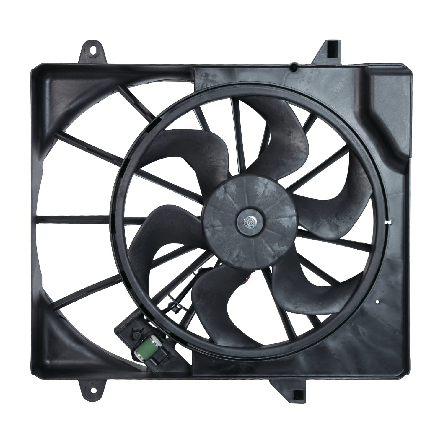 Cooling Fan Assembly TYC 621690 Compatible with 2007-2011 Dodge Nitro