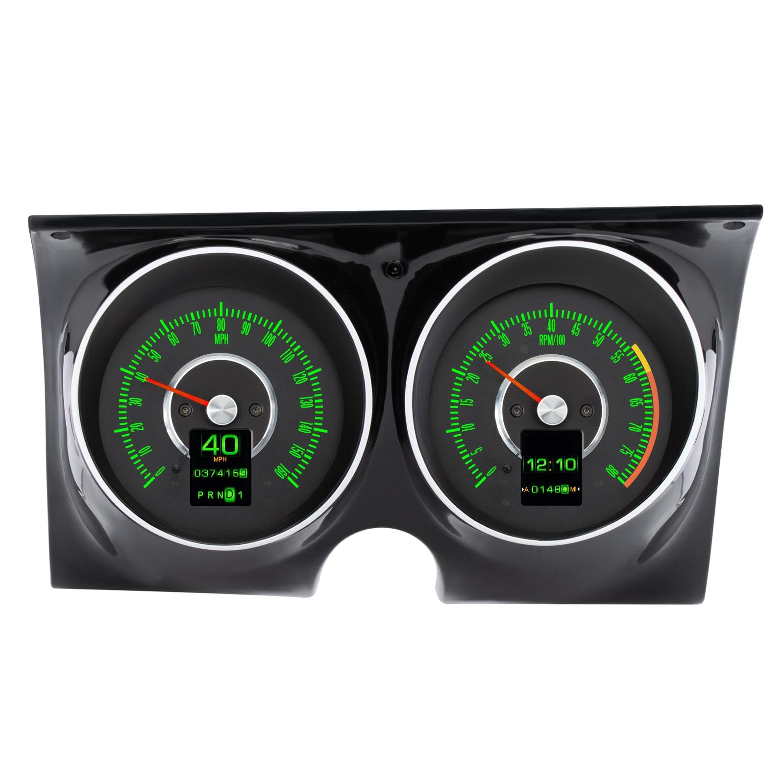Dakota Digital Retrotech Gauge Instrument System RTX-67C-CAC-X Compatible with 1967 Camaro with Console Gauges