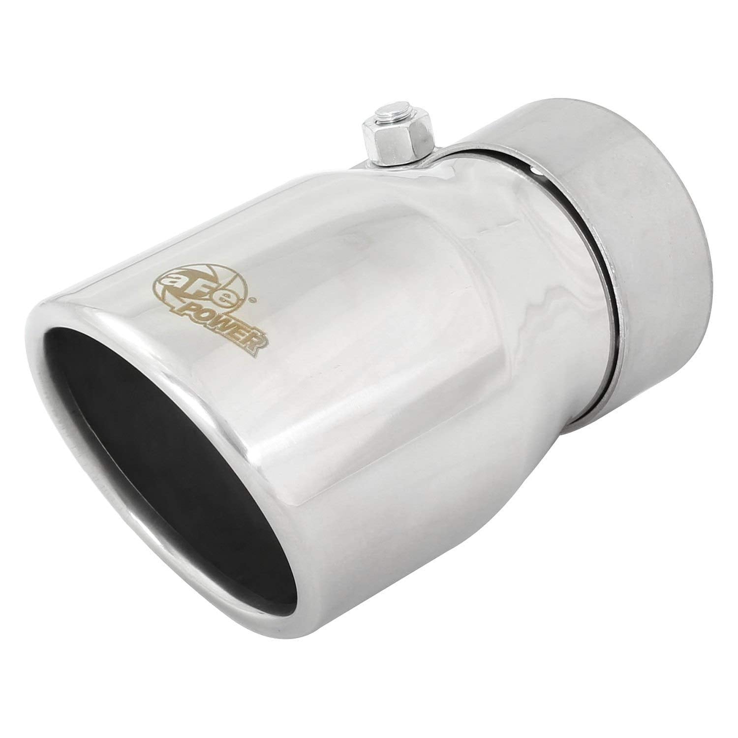 Polished aFe Power 49T25354-P06 Stainless Steel Exhaust Tip