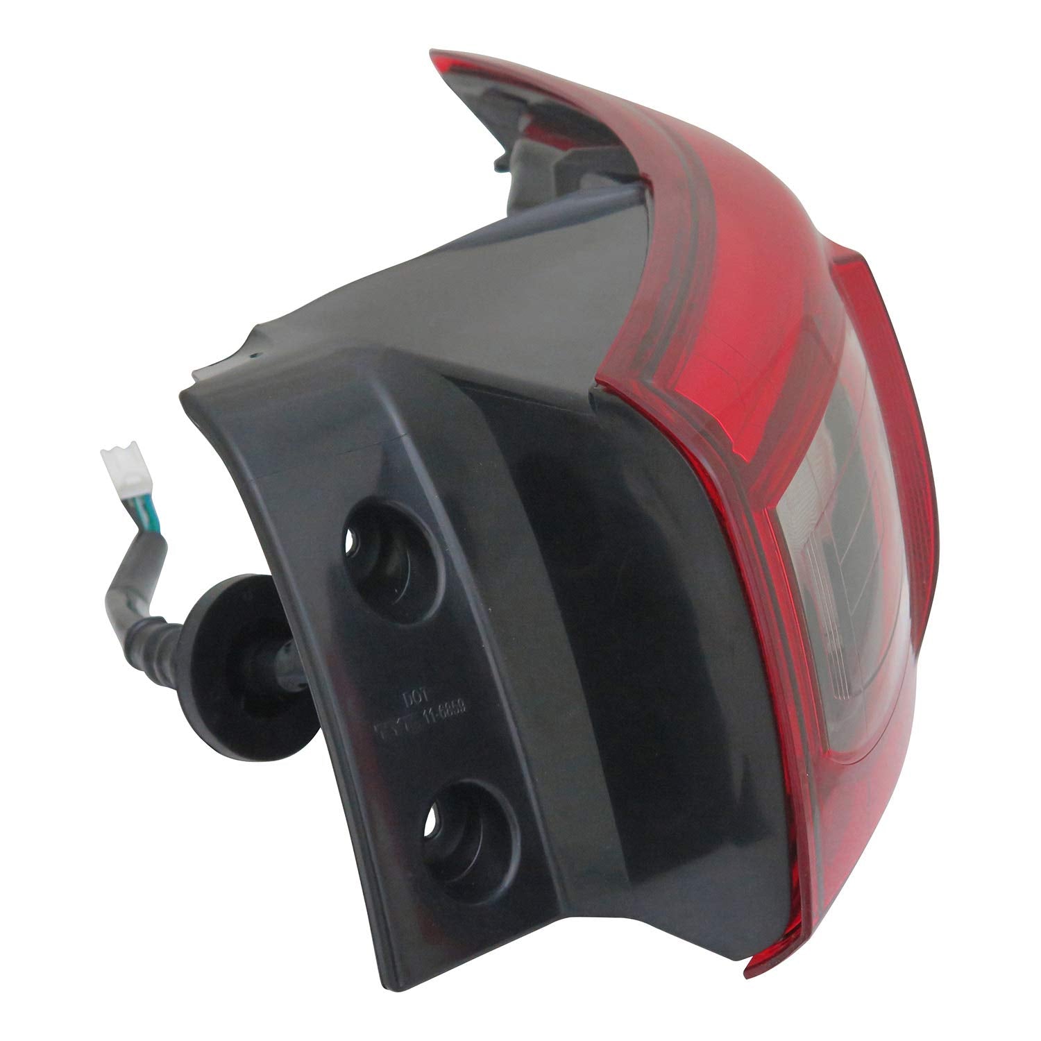 Right TYC Tail Light Assembly Compatible with 2016-2021 Mazda CX-3
