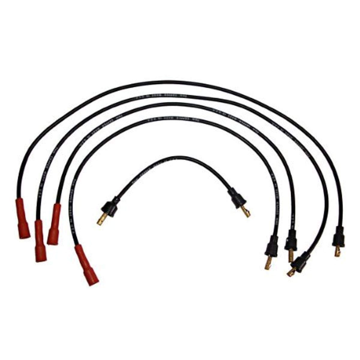 17245.02 | Omix-Ada | Ignition Spark Plug Wire Kit, F-Head | OE Reference: 930456 | Fits 1952-1971 Willys / Jeep with 134CID