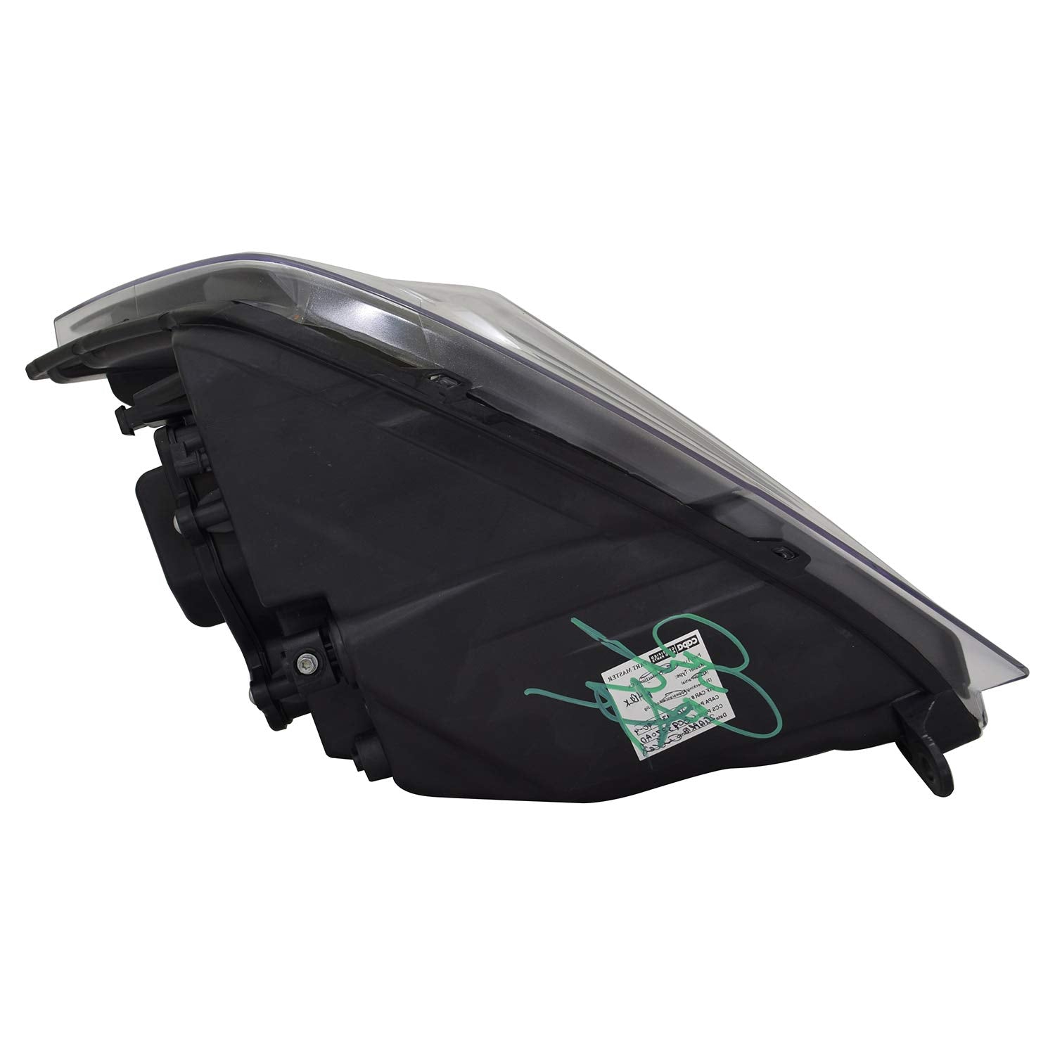 Left TYC Headlight Assembly Compatible with 2013-2015 Dodge Ram 1500 Pickup