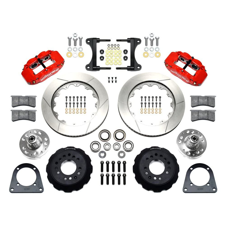 Red FNSL6R Front Hub Kit,14.00"
