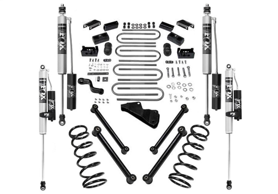 SUPERLIFT SUSPENSION RealTruck 5" Lift Kit for Dodge RAM 2500/3500 | Complete Lift Kit with Fox 2.0 Reservoir Shocks & Control Arms | K336FX | Fits 2000-2002 Dodge RAM 2500 / 3500 4WD Diesel / V10