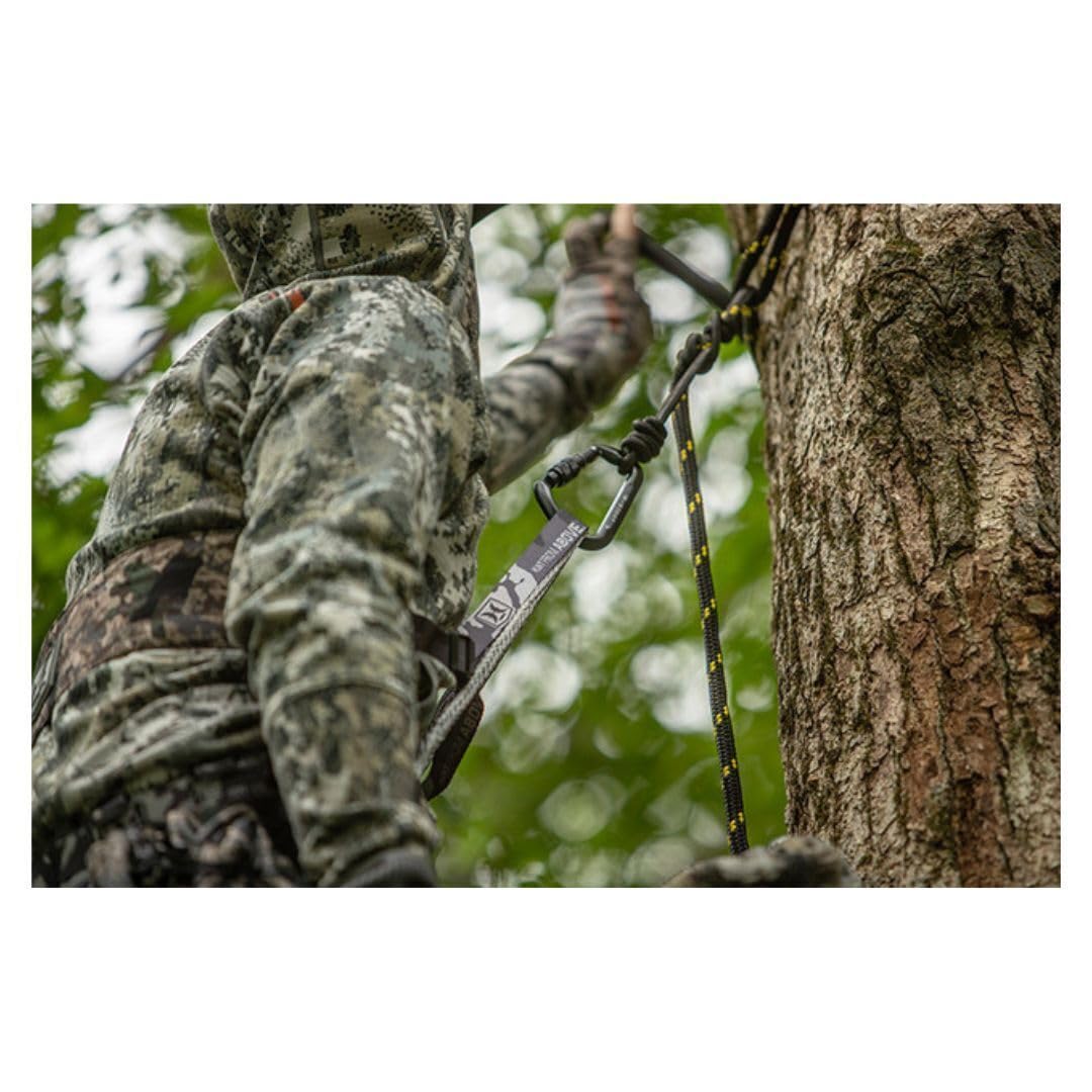 Lightweight Ultra Packable Helium Hammock Tree Saddle with Padded and Removable Seat Hawk Chaos Camo Pattern