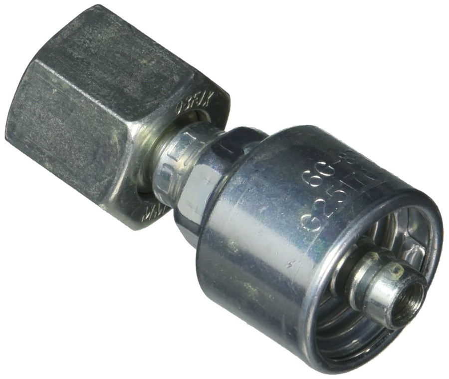 Gates Female G25170-0608 JIC 37 Flare Swivel (MegaCrimp),Medium