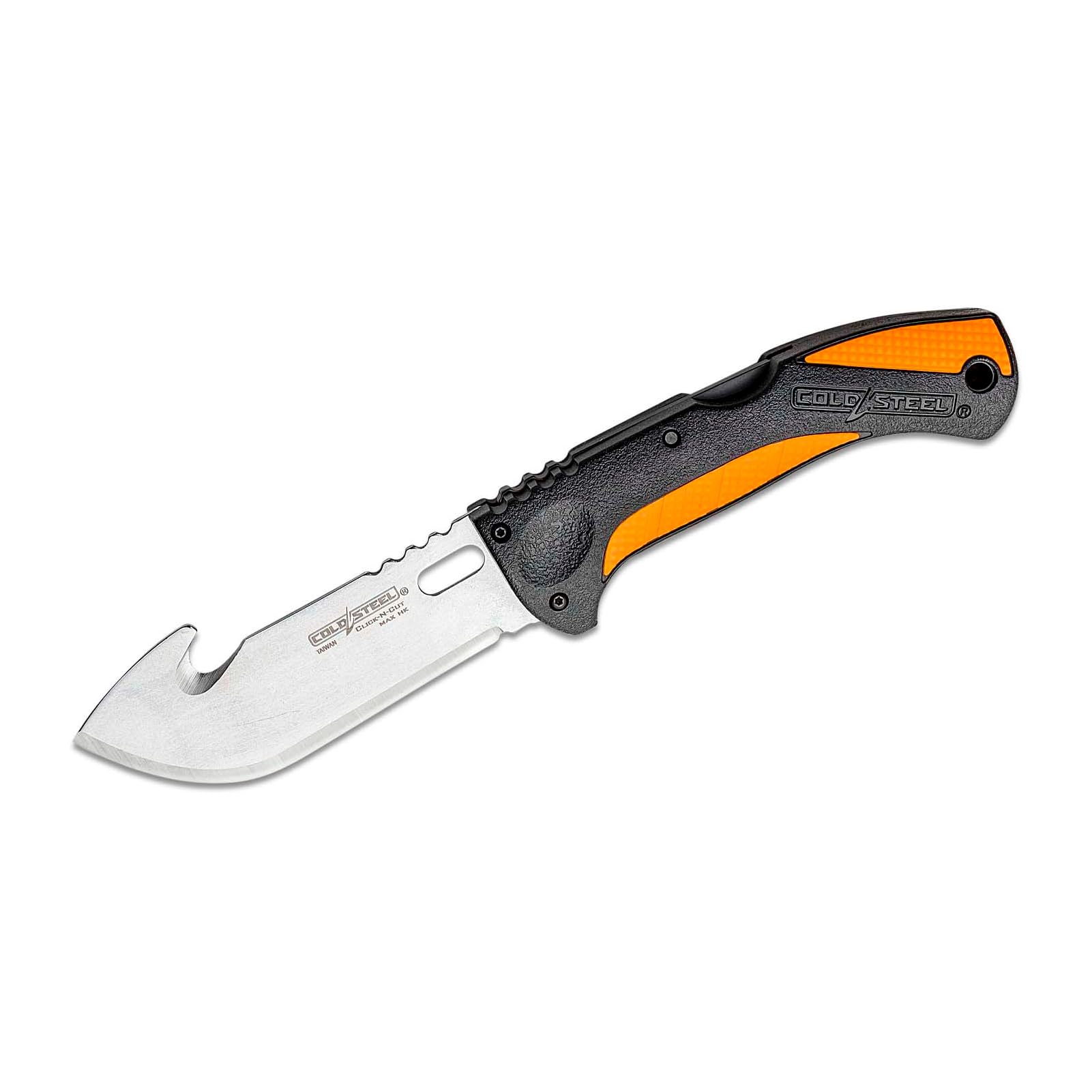 Cold Steel Hunting Kit Click-N-Cut Lightweight Skinning Boning General Purpose Field Knife - 5 Interchangeable 4116 Stainless Steel Blades, Ergonomic Textured Handle, Carrying Case Included
