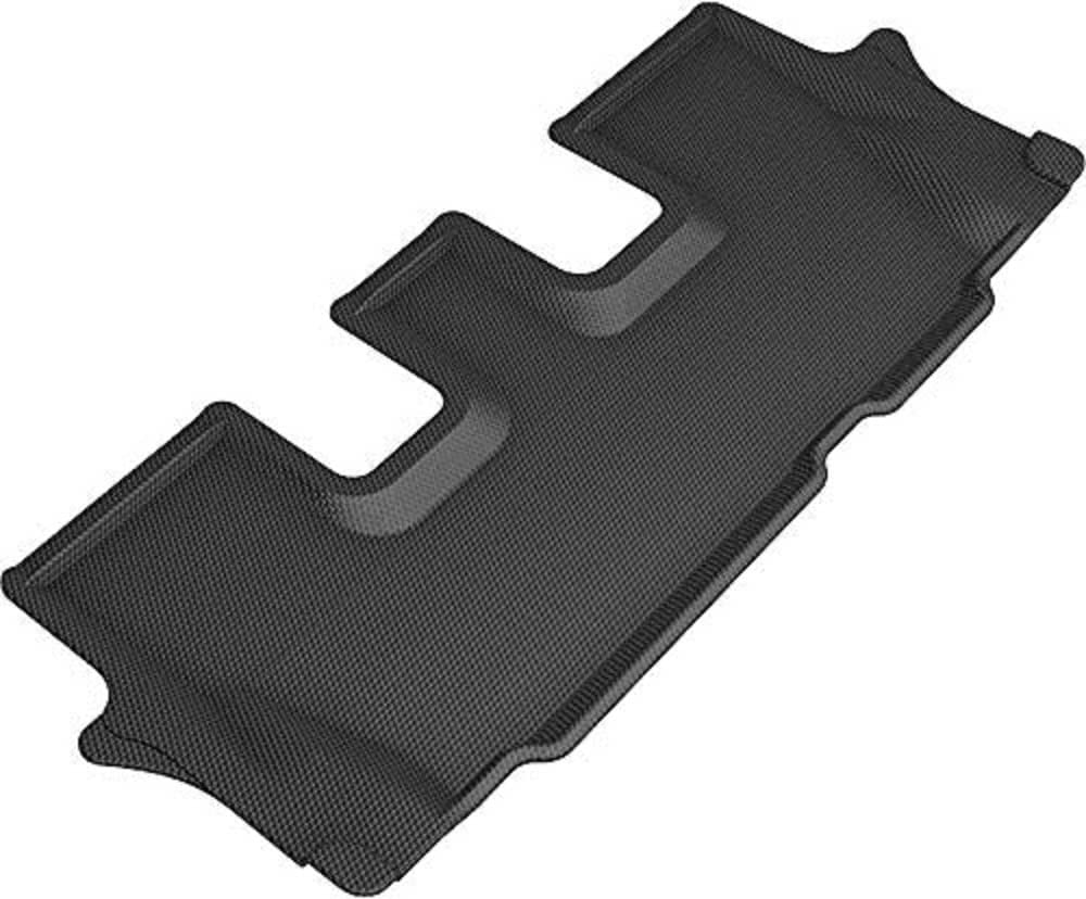 Kagu 3D MAXpider Custom Fit Floor Mat (Black) Compatible with Kia Telluride 2020-2025 - Third Row