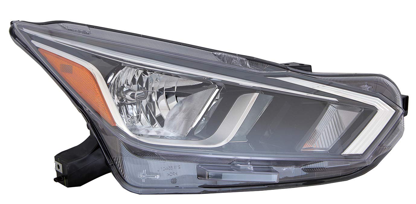 DEPO ACK For Nissan Versa 20-22 Halogen Headlight Base/S/SR/SV Passenger Side | DOT Certified 26010-5EE0A | NI2503273
