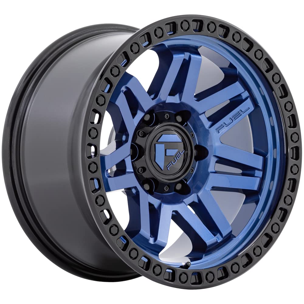 D813 SYNDICATE FUEL OFF-ROAD 17X9, 5X5.0, 4.53, -12mm DARK BLUE WITH BLACK RING - D81317907545