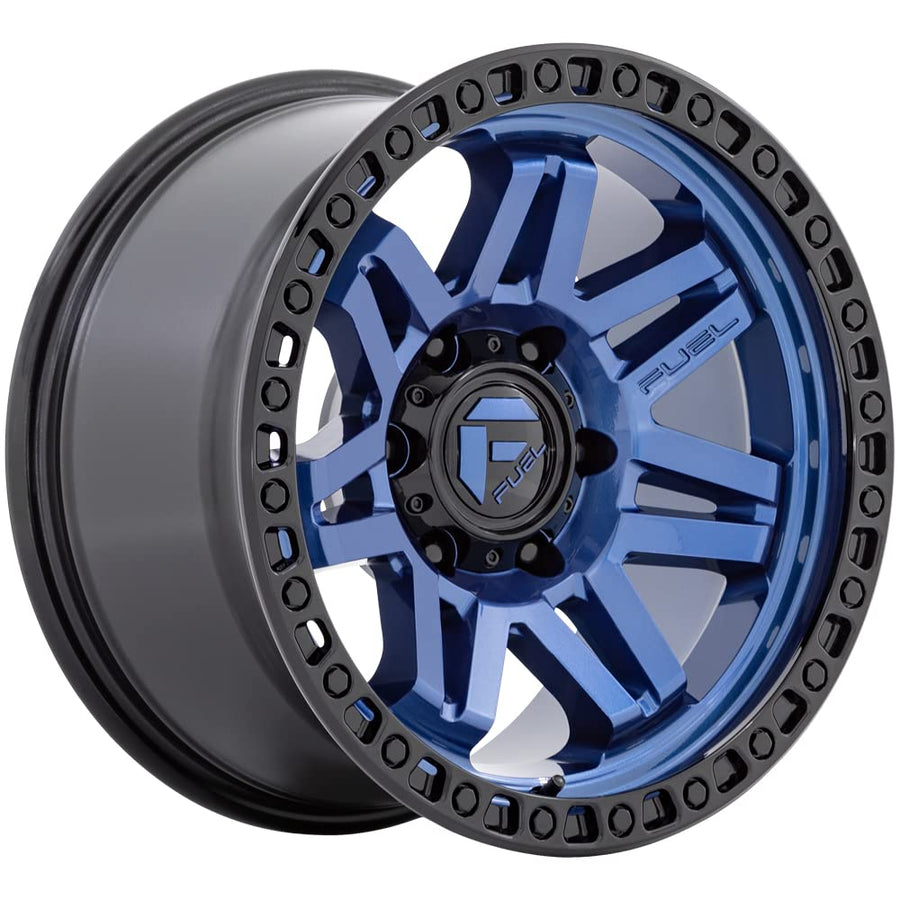 D813 SYNDICATE FUEL OFF-ROAD 17X9, 5X5.0, 4.53, -12mm DARK BLUE WITH BLACK RING - D81317907545