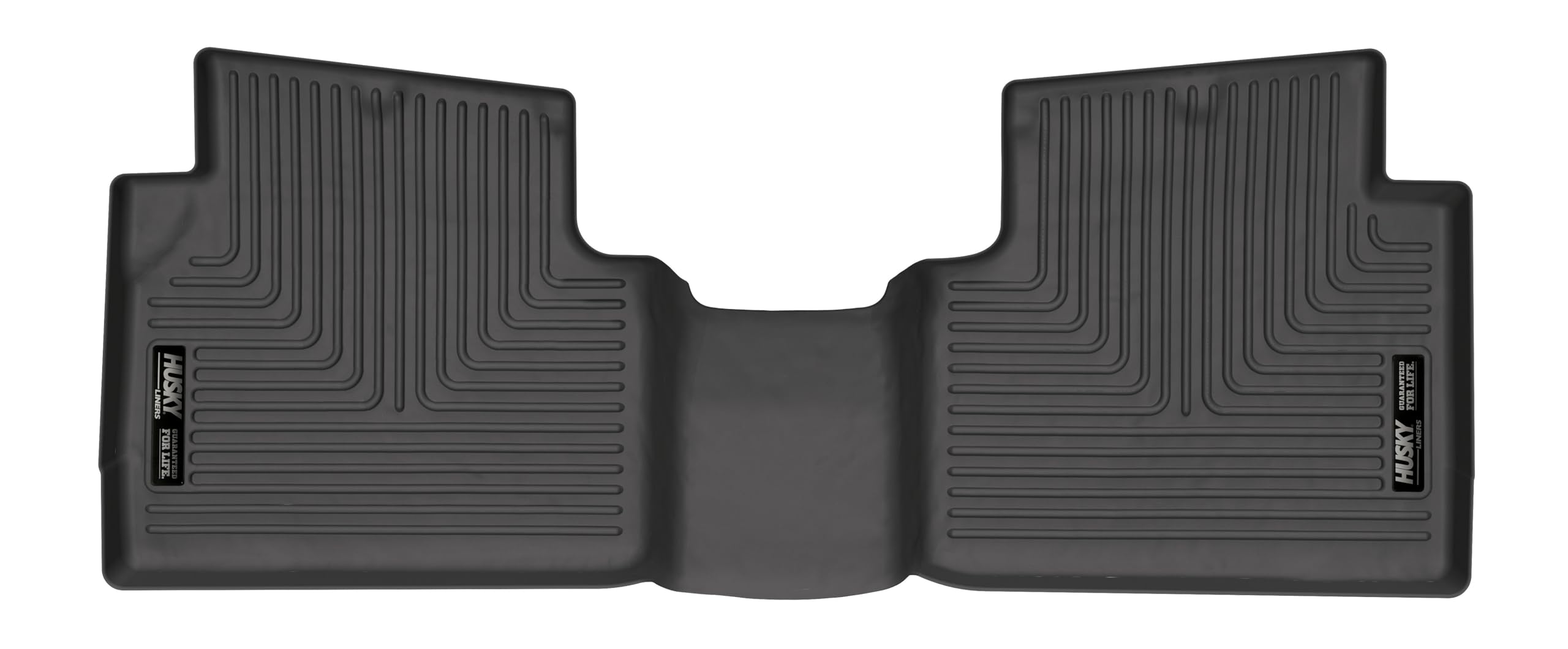 Weatherbeater Husky Liners Floor Mats | Fits 2022-2025 Ford Escape (Hybrid) | 2nd Row, 1-pc Black - 16901