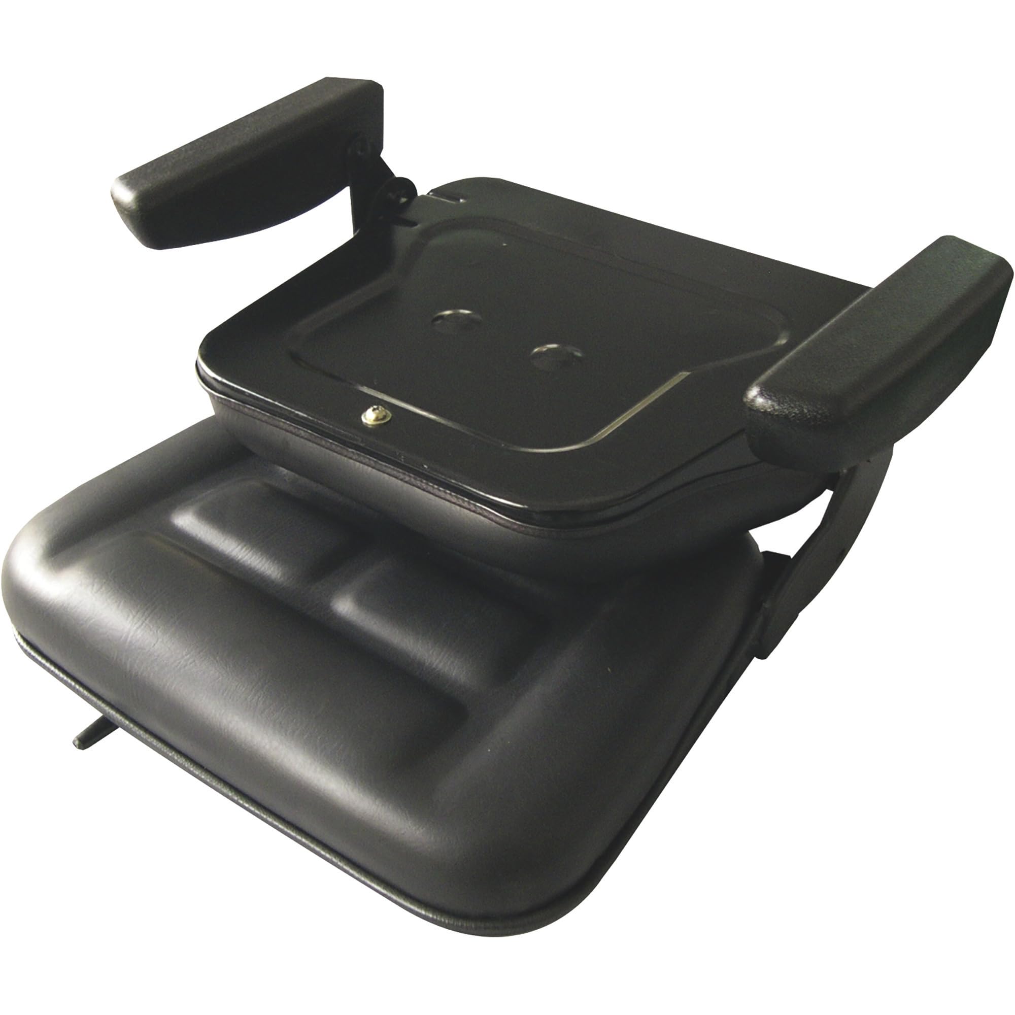 Universal Black Talon Folding Bucket Seat with Armrests - Black, Model# 355000BK