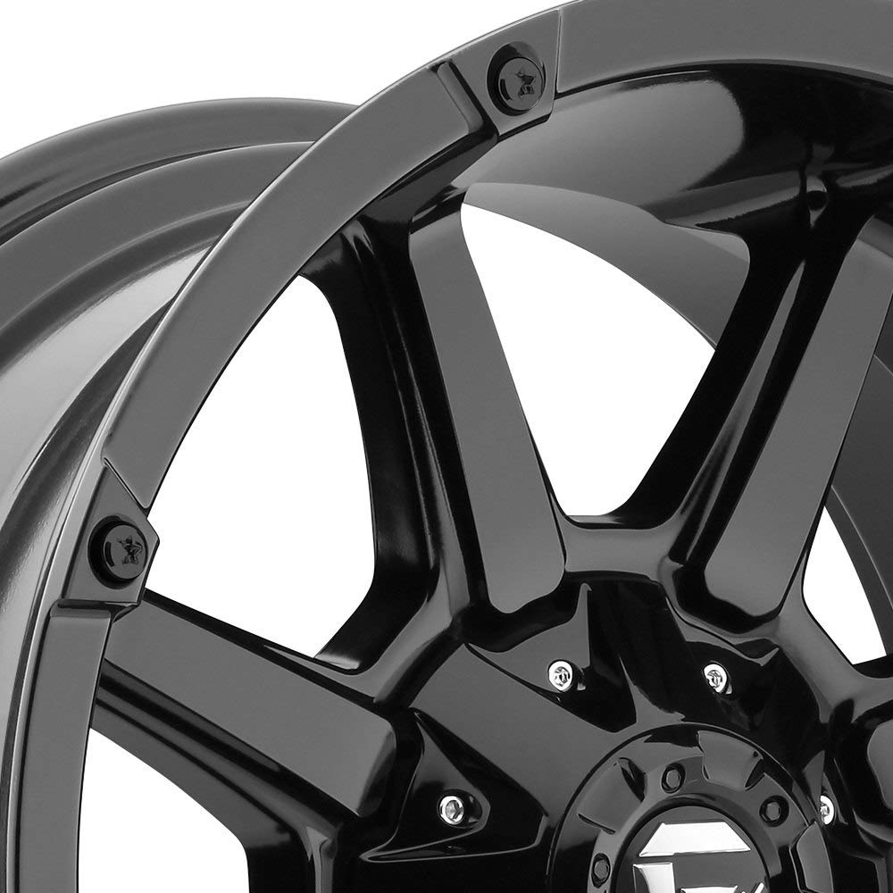 D575 FUEL Coupler Black Wheel with Painted (18 x 9. inches /5 x 114 mm, -12 mm Offset)