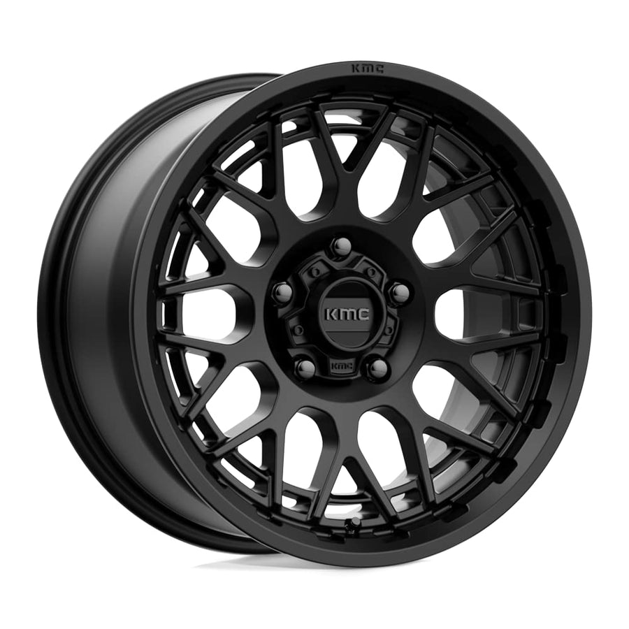 KMC Wheels KM722 Technic 17X8.5 5X5.0 S-BLK 18MM 72278550718