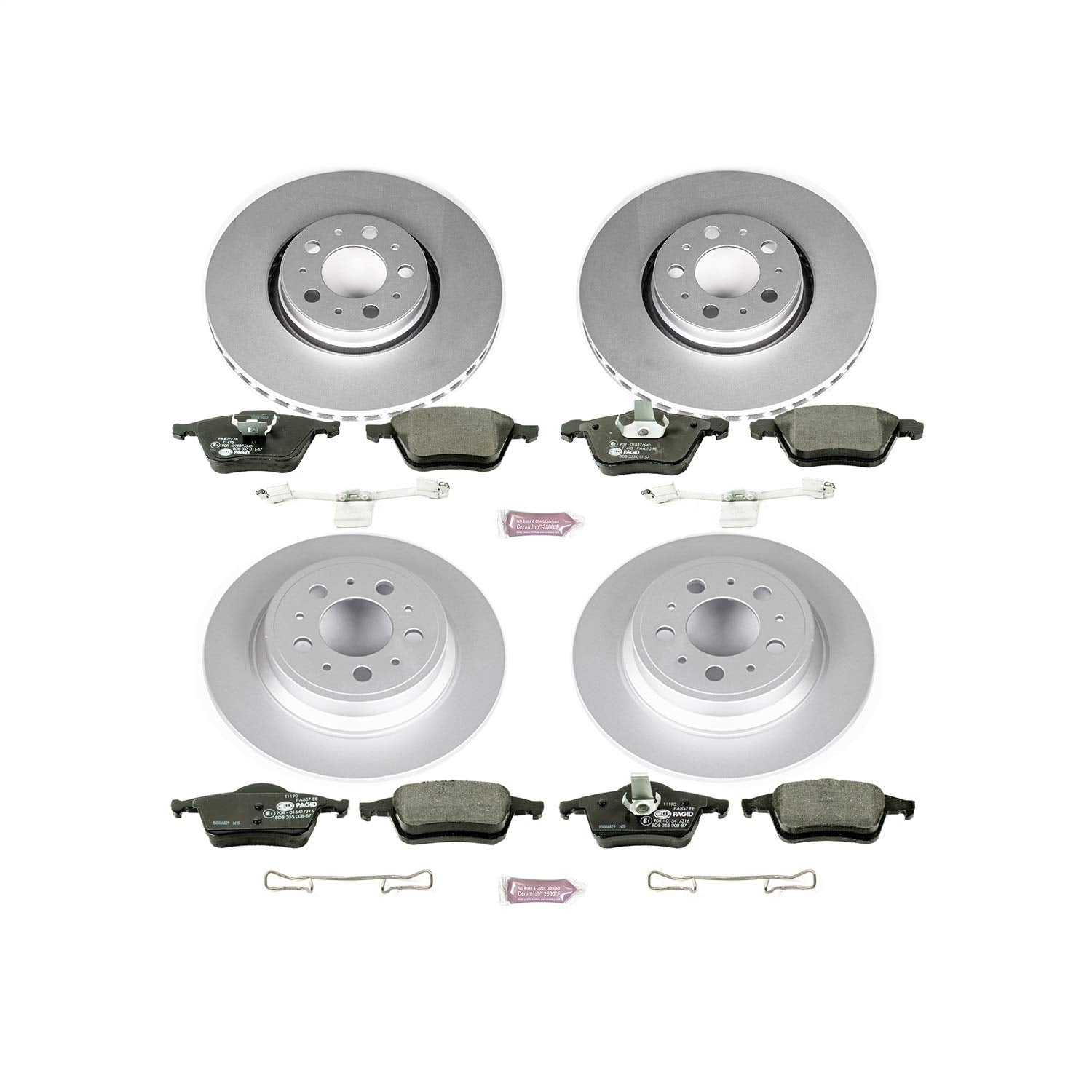 Euro-Stop Power Stop Brake Kit Front and Rear ESK4432