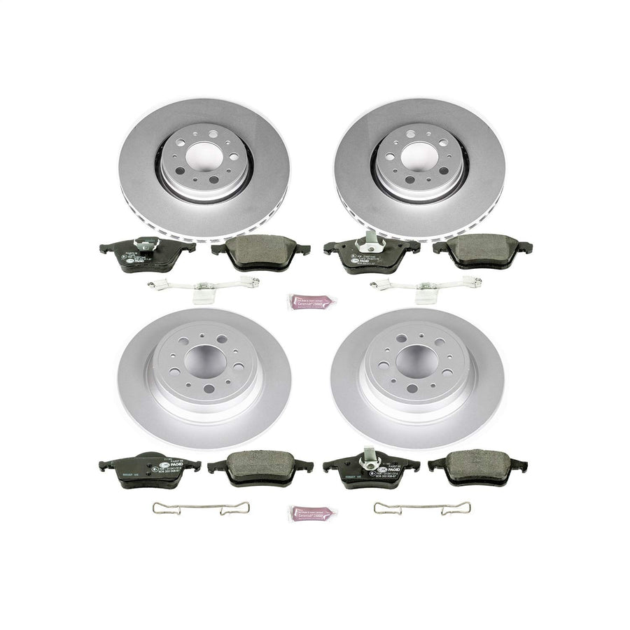 Euro-Stop Power Stop Brake Kit Front and Rear ESK4432