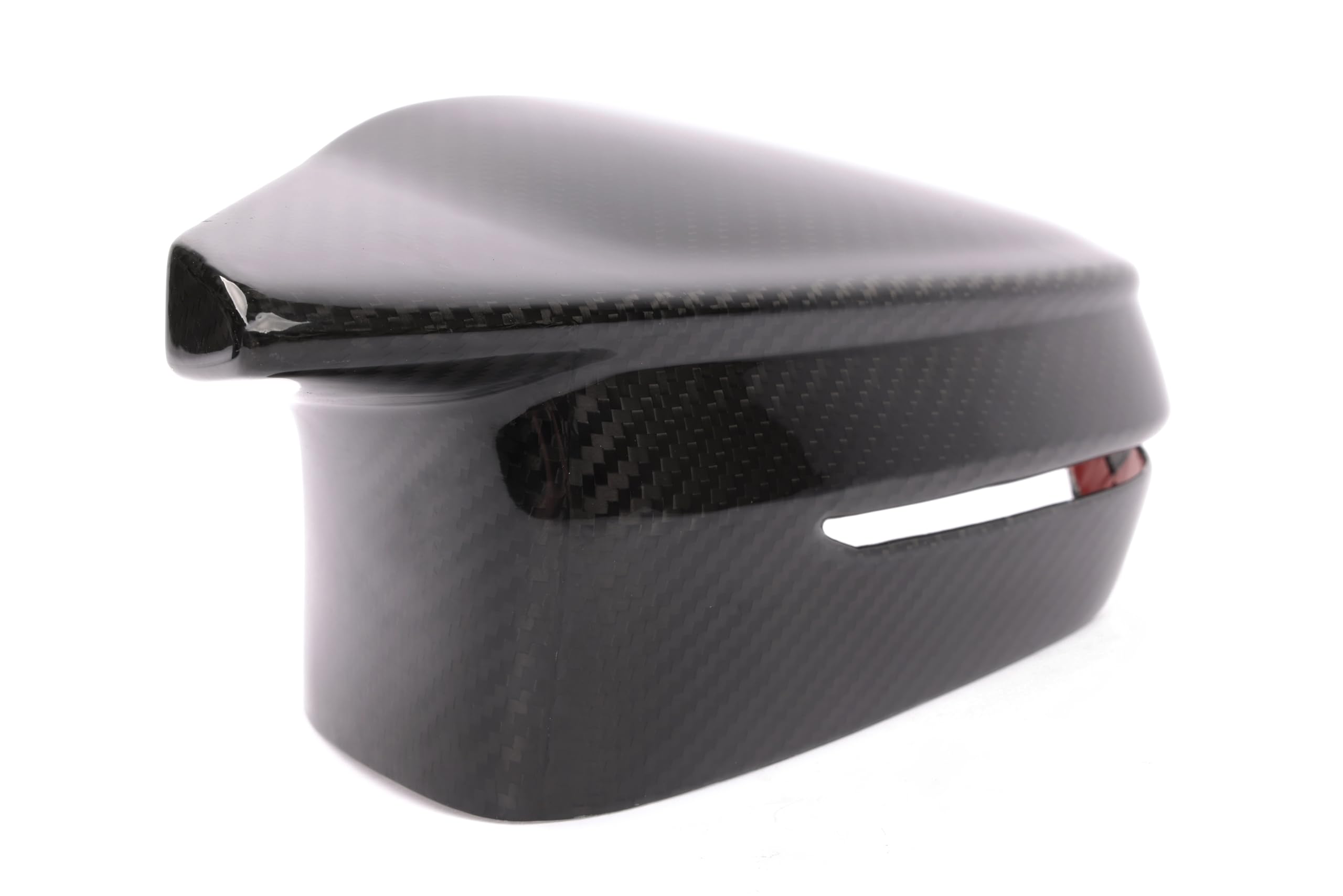 Dinan Mirror Cover Set D980-0033 - Gloss Twill Carbon Fiber