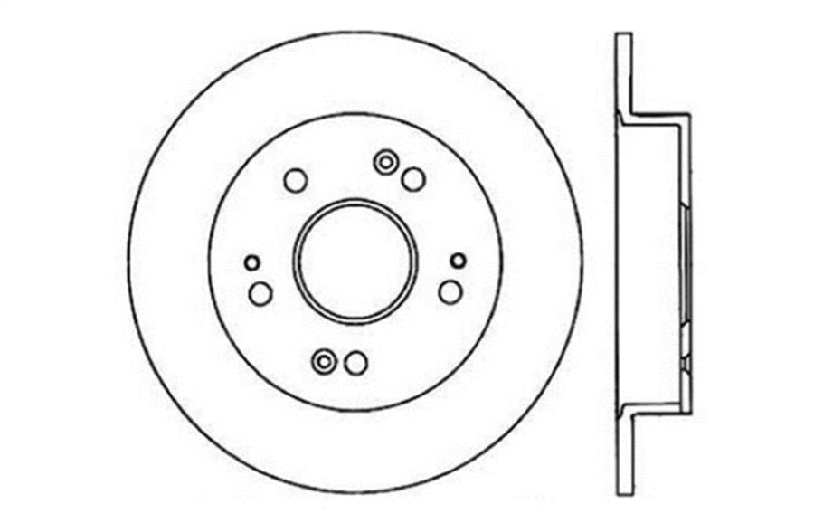 Brake Rotor StopTech (128.40040CR)