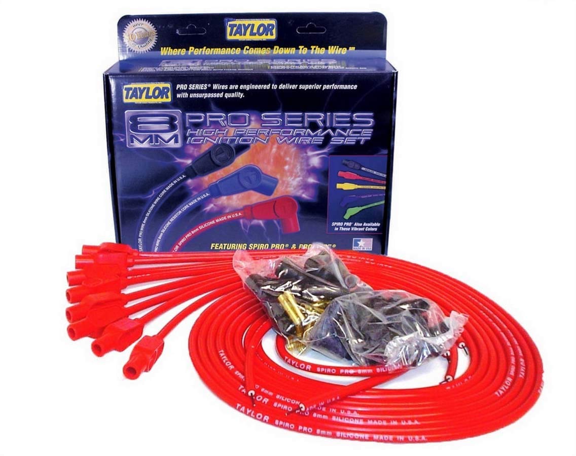 Spiro-Pro Taylor Cable 73255 Red Spark Plug Wire Set