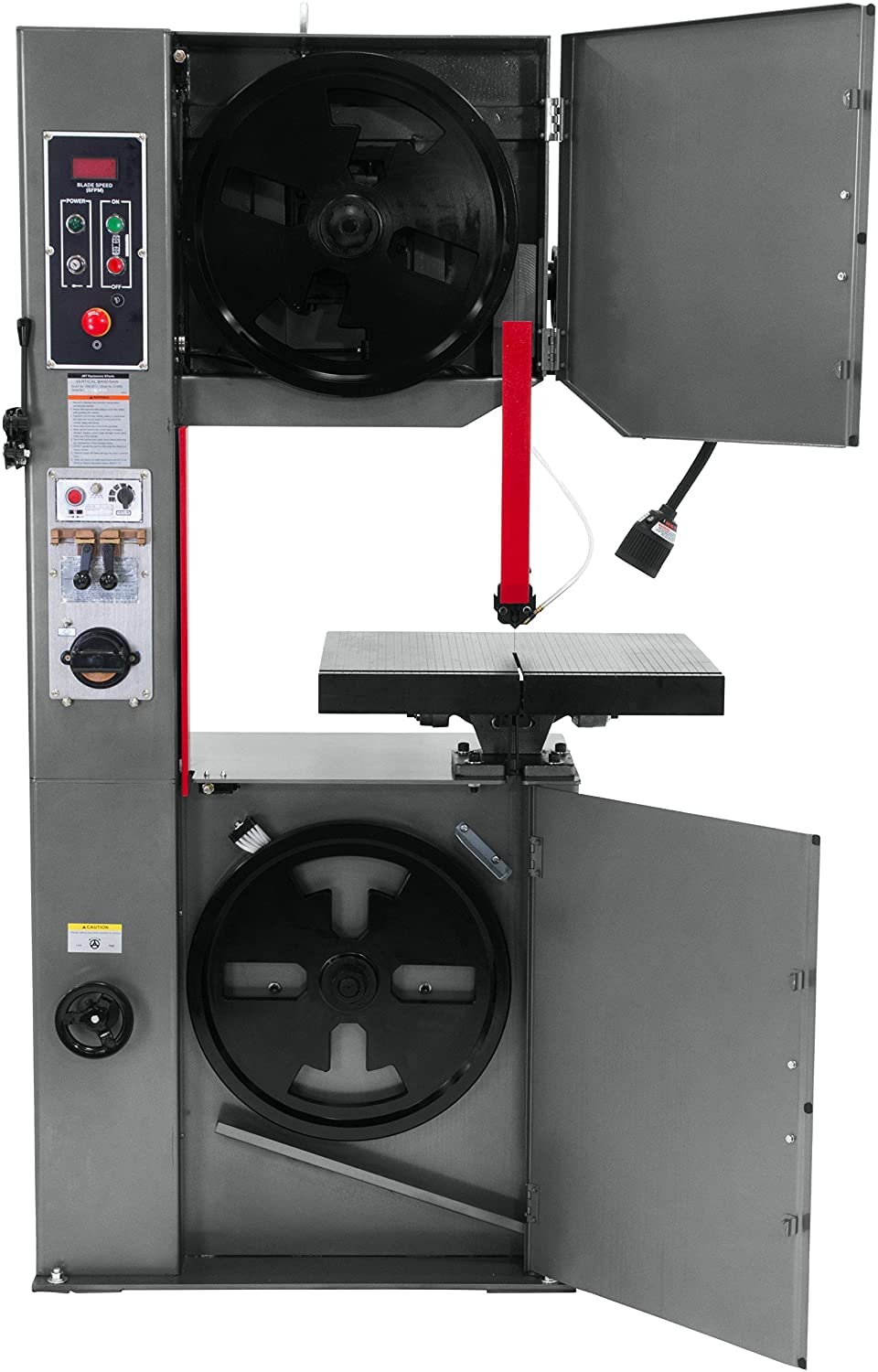 JET 14-Inch Bandsaw Vertical Metal, 1 HP, 115/230V 1Ph (Model VBS-1408)