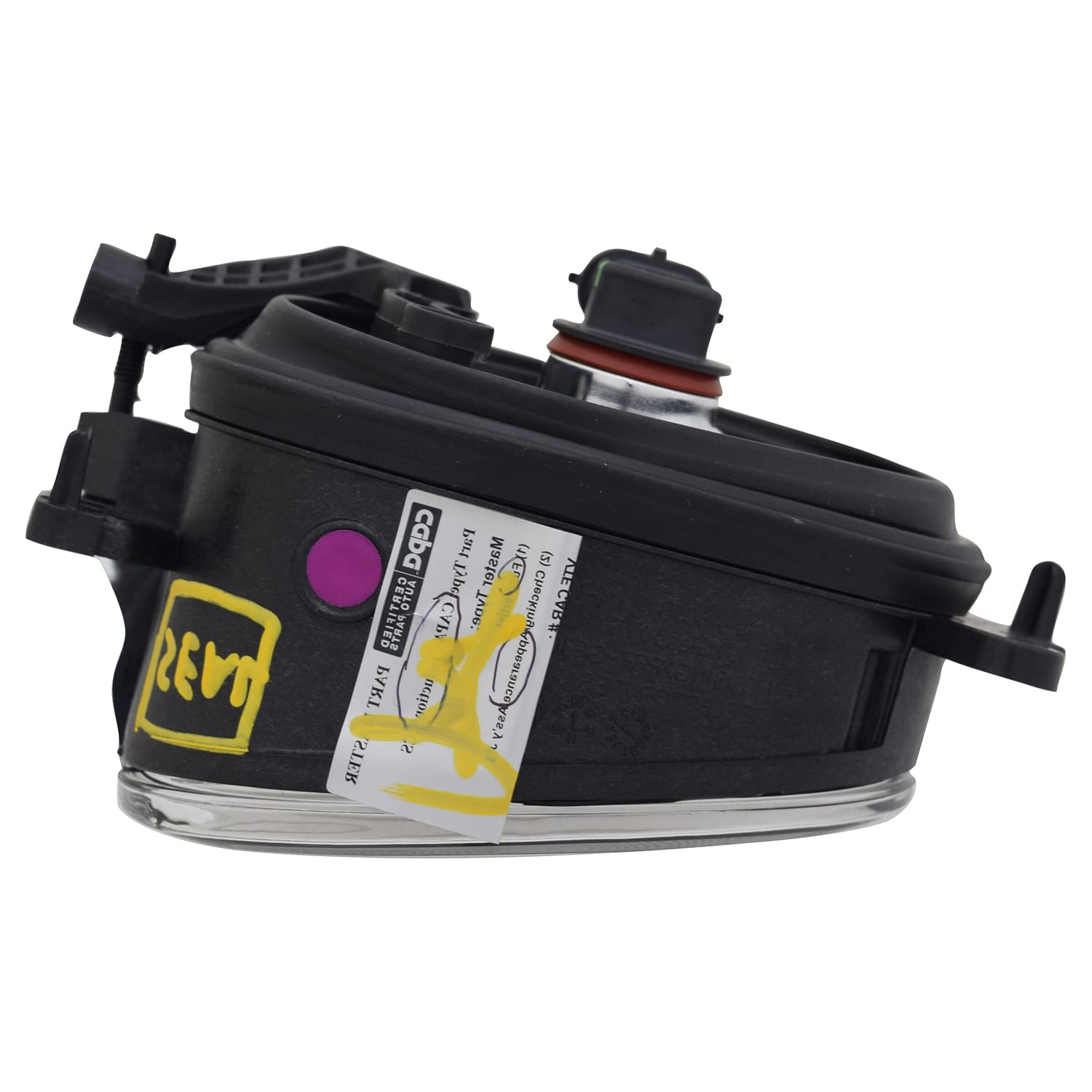 Left TYC Fog Light Assembly Compatible with 2008-2011 Mercedes Benz C-Class