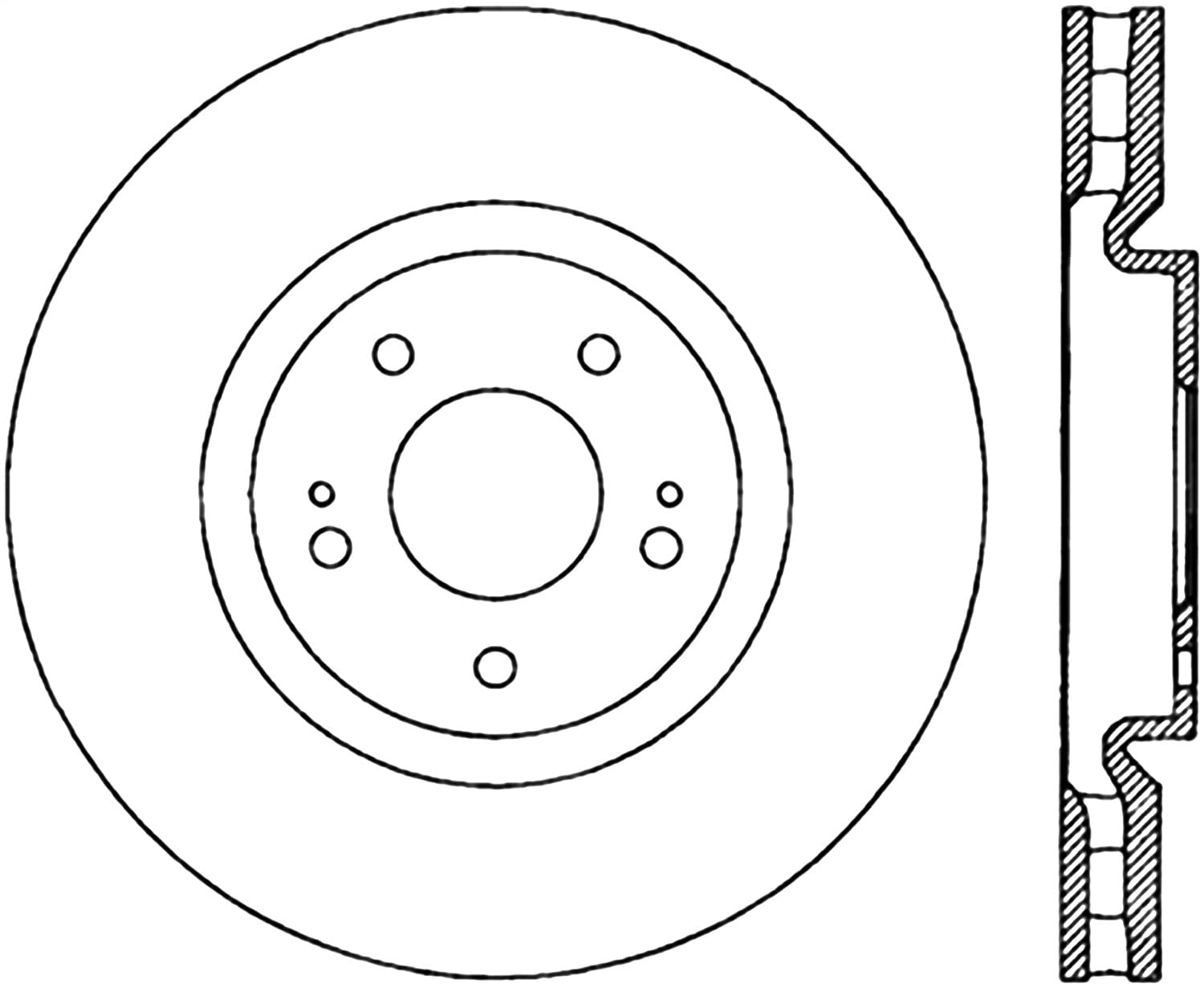 Brake Rotor StopTech 125.46064CRY