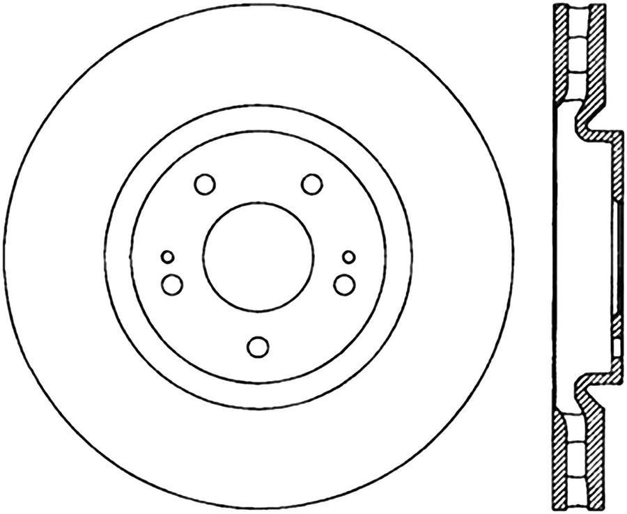 Brake Rotor StopTech 125.46064CRY