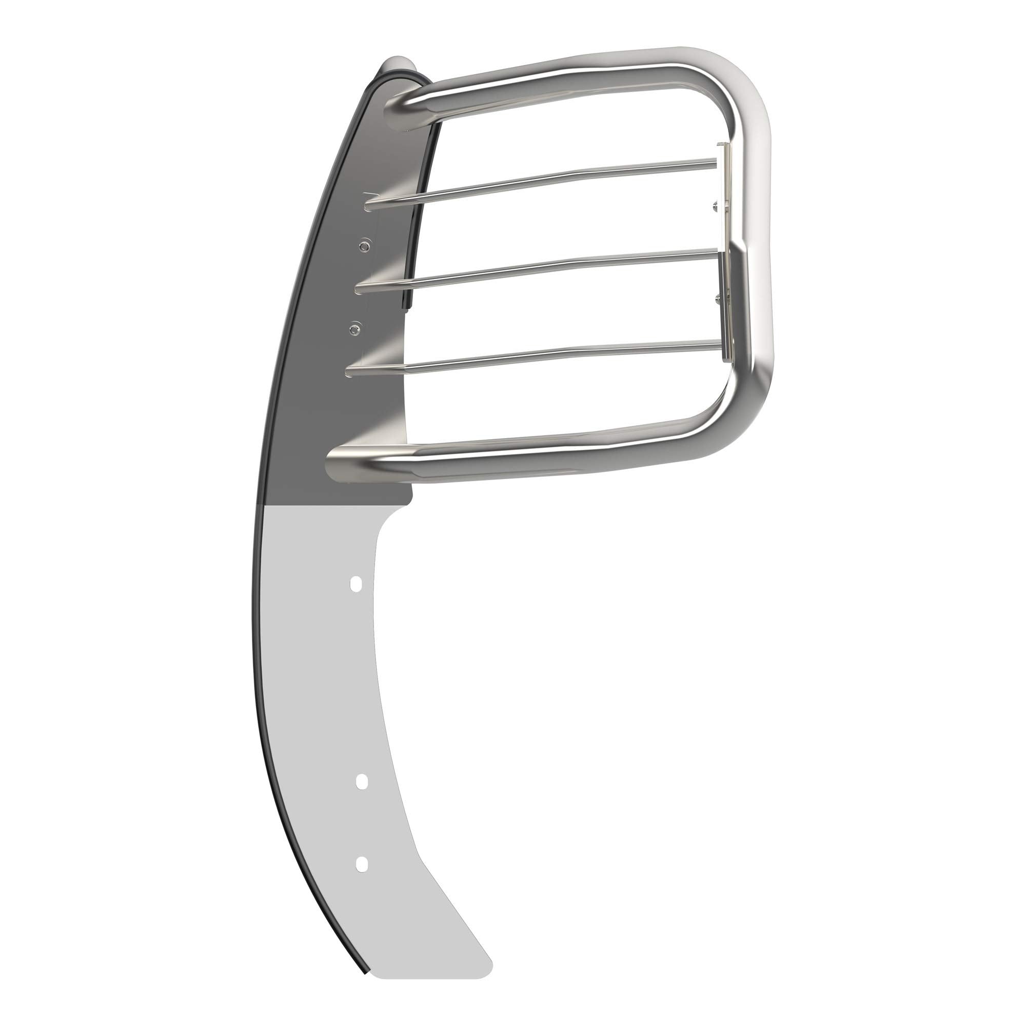 1-1/2-Inch Polished Stainless Steel Grille Guard ARIES 4091-2, No-Drill, Select Chevrolet Silverado 1500