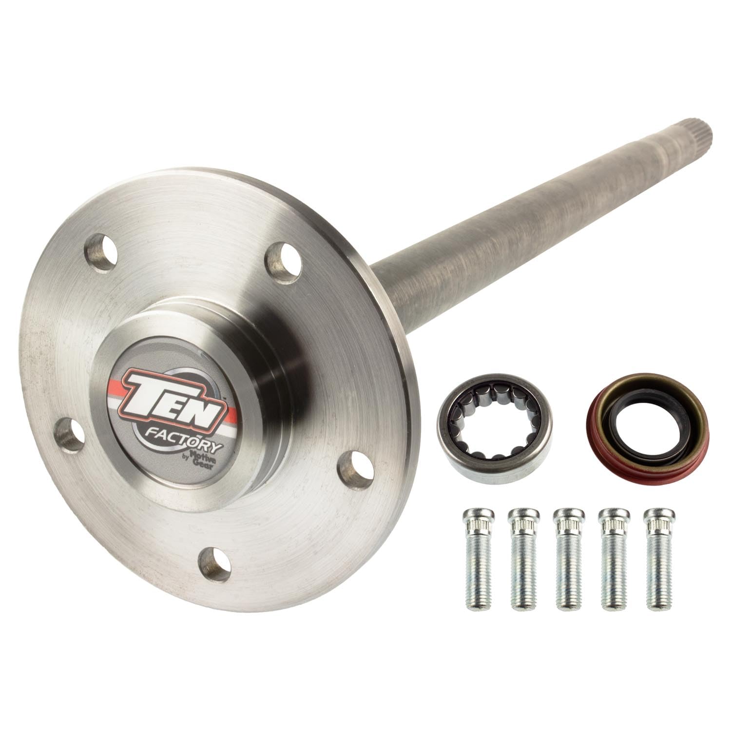 MG27125 TEN Factory Bolt Pattern Spline Drive Axle Shaft Assembly for GM 7.625 Rear 28 Spline 5x4.75 Bolt Pattern 26.56" LH/RH Fits Chevrolet S10 GMC S15 & Sonoma – Replaces 17125, 26009534R, 92-25108