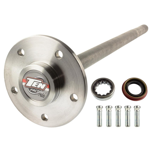 MG27125 TEN Factory Bolt Pattern Spline Drive Axle Shaft Assembly for GM 7.625 Rear 28 Spline 5x4.75 Bolt Pattern 26.56" LH/RH Fits Chevrolet S10 GMC S15 & Sonoma – Replaces 17125, 26009534R, 92-25108