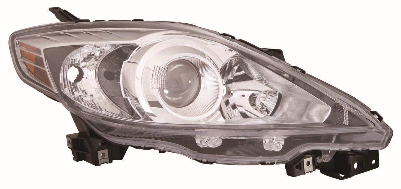 HL UNIT MZ 5 08-09 HALOGN BLK BEZEL CAPA