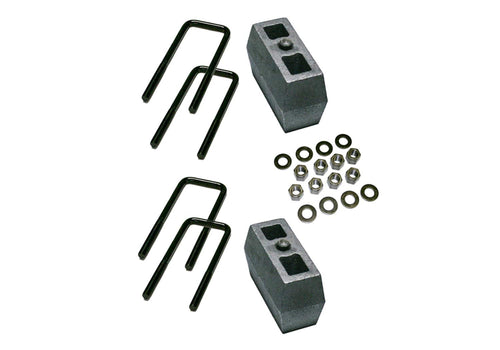 SUPERLIFT SUSPENSION RealTruck 4" Block Kit for Toyota 4-Runner/Pickup | Rear Lift Blocks, U-Bolts, & Hardware | 7149 | Fits 1979-1995 Toyota Pickup 4WD; 1979-1986 4Runner 4WD Fits w/ 2.5" Wide Ubolts