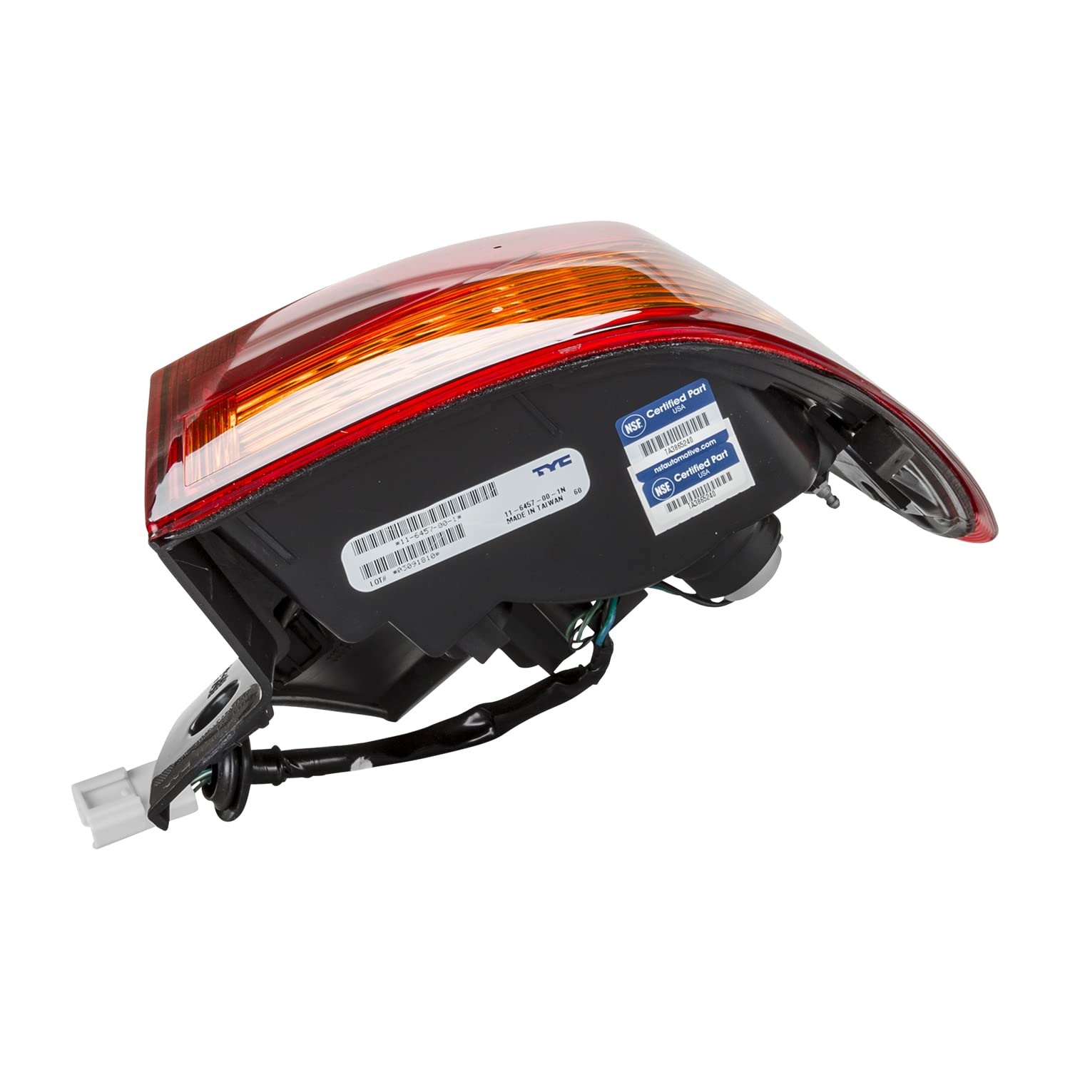 Right TYC Tail Light Assembly Compatible with 2011-2019 Mitsubishi Outlander