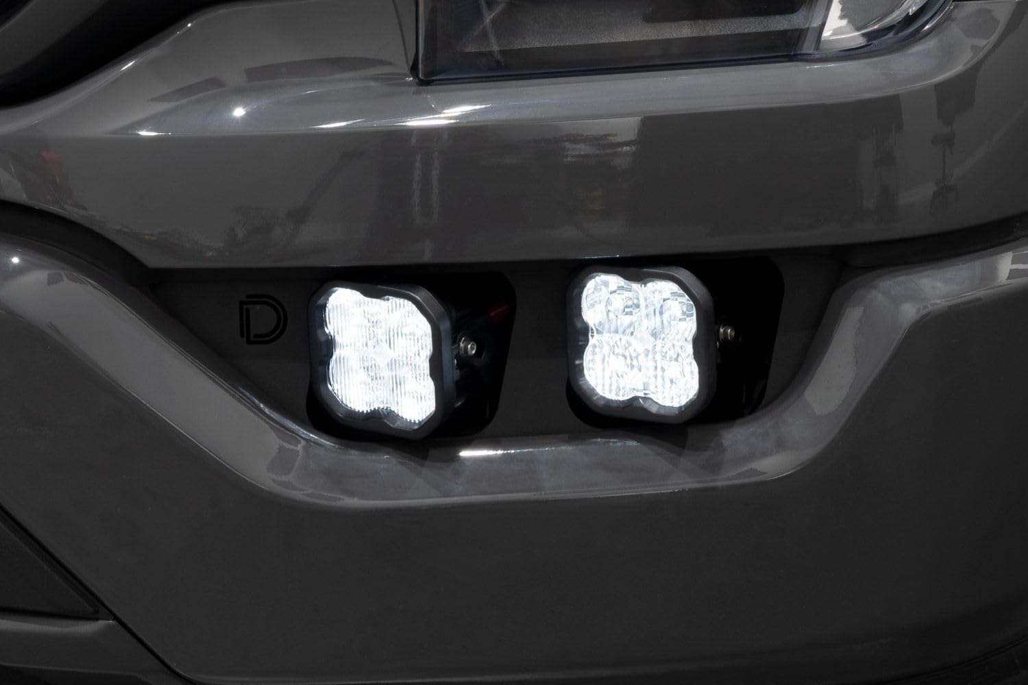 SS3 LED Fog Pocket Kit Diode Dynamics for 2021-2022 Ford F-150, White Pro