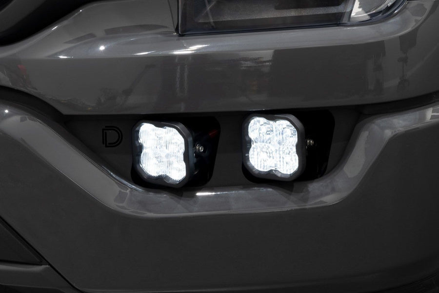 SS3 LED Fog Pocket Kit Diode Dynamics for 2021-2022 Ford F-150, White Pro