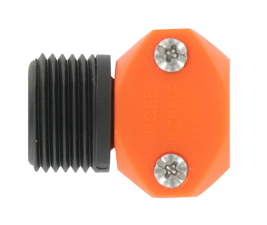 Hose Fixer Valterra A01-0050VP with Male Hose Thread, Orange