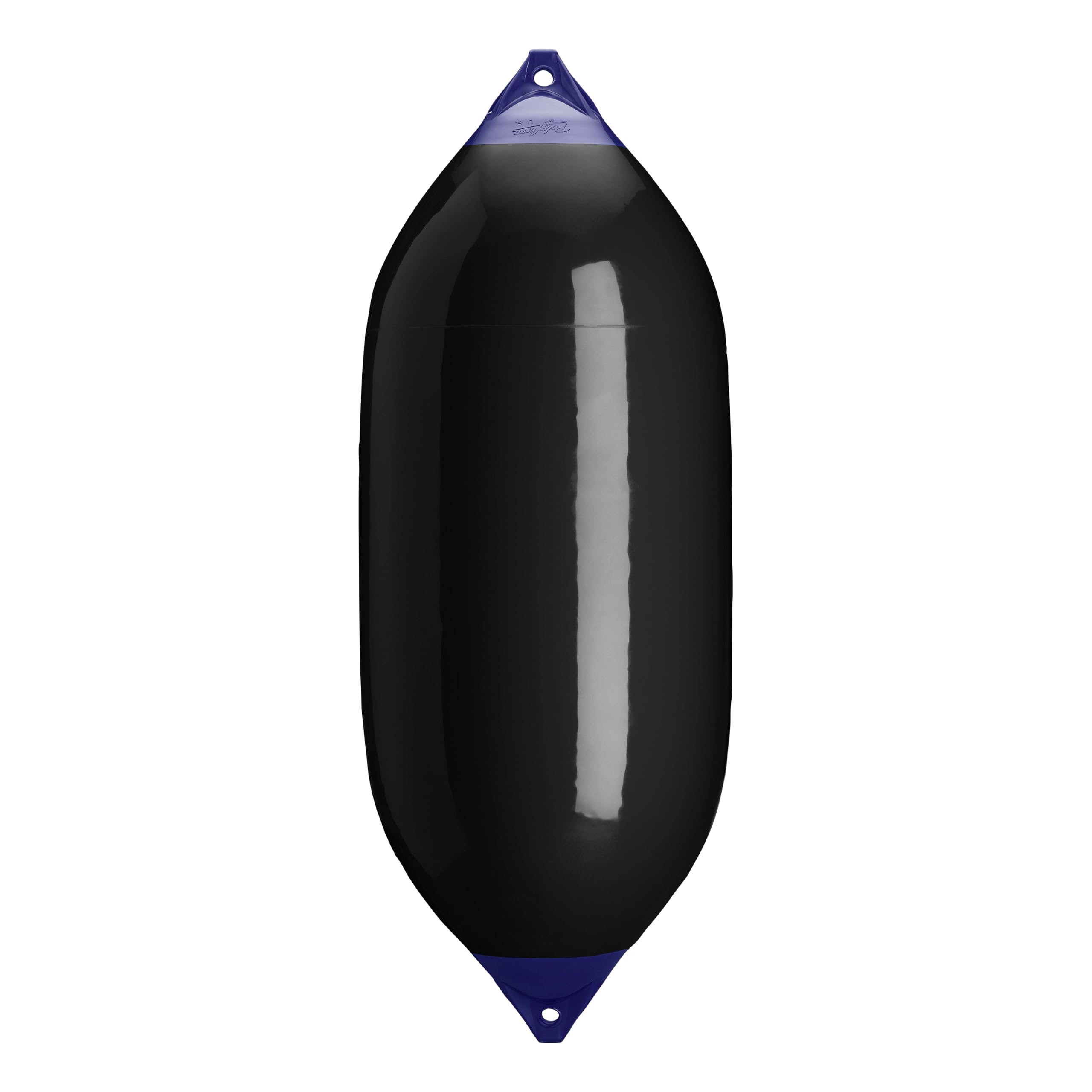 F-13 Standard Polyform Boat Fender Blue Ropehold - Black