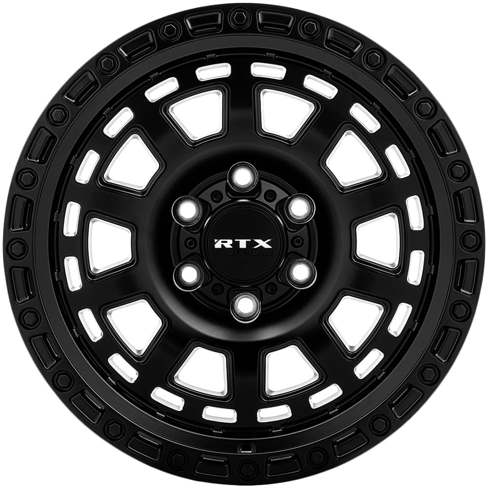18x9 Rtx Titan Wheel 5x127 Satin Black -15mm