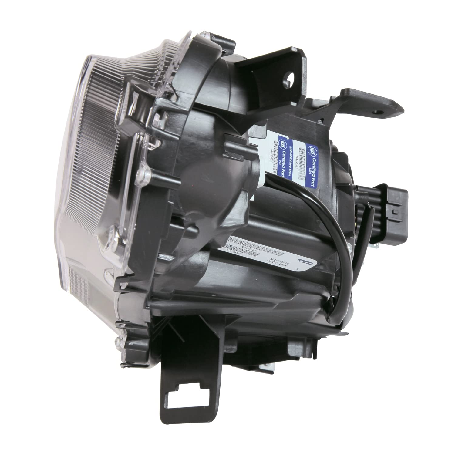 Right TYC Headlight Assembly Compatible with 2009-2015 Mitsubishi Lancer