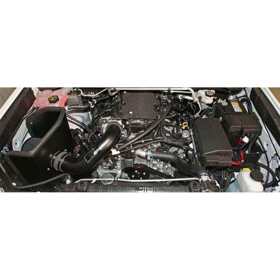 Cold Air Intake System K&N: High-Flow Air-Filter, Increase Performance & Horsepower: Compatible with 2015-2016 CHEVROLET Colorado; 2015-2016 GMC Canyon, 71-3088
